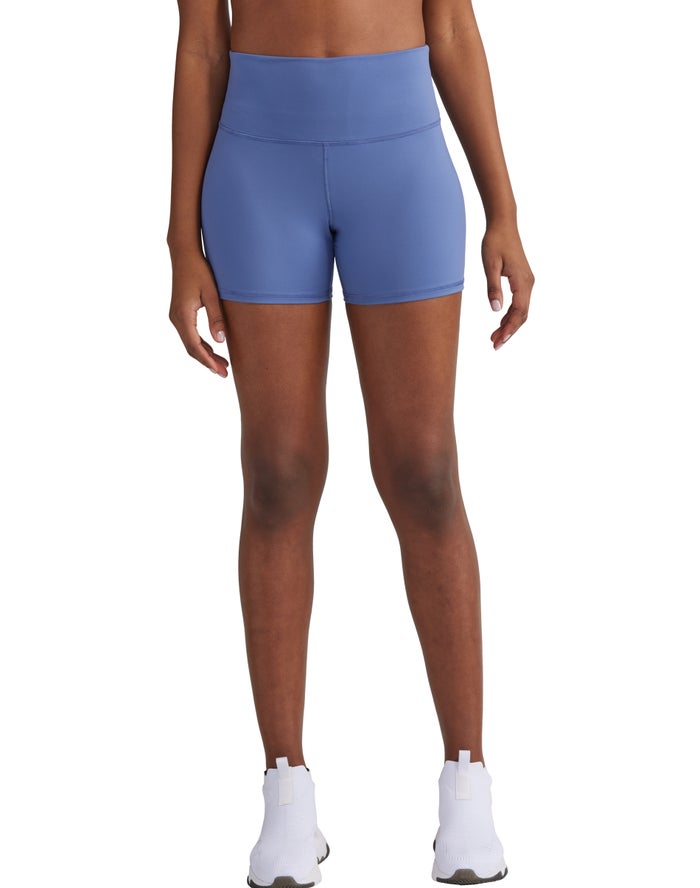 Champion Dame Shorts Blå - Sport Soft Touch Boy 4 - Danmark IXJ-806479